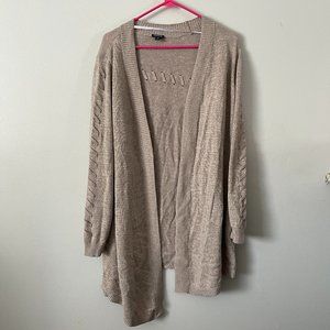 Torrid Open Front Stitched Cardigan